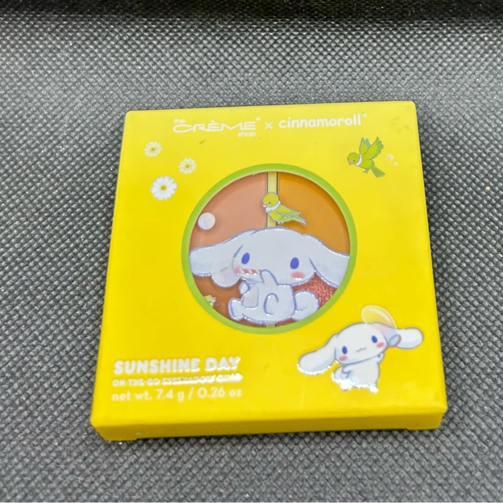 The Creme Shop x Cinnamoroll Sunshine Day One On The Go Quad Eyeshadow Palette
